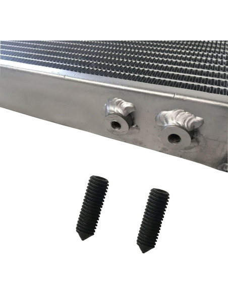 Intercambiador de Calor Aluminio HCHCSPEED 2 Filas Aire Agua