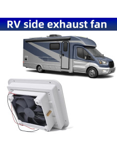 Ventilador de Aire Lateral KACEPAR 12V para Caravana RV 2