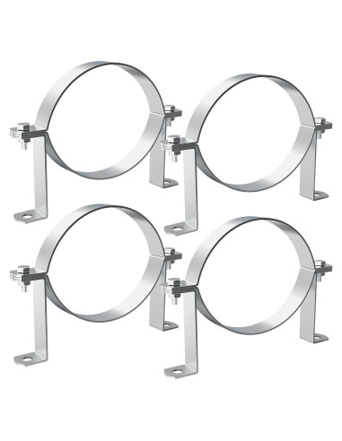 Correa de Pared de Ventilación B Fengone 6 Pulgadas 4 Pcs