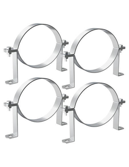 Correa de Pared de Ventilación B Fengone 6 Pulgadas 4 Pcs