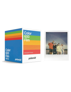 Papel Fotográfico Color Polaroid 600 - Paquete de 48 Fotos