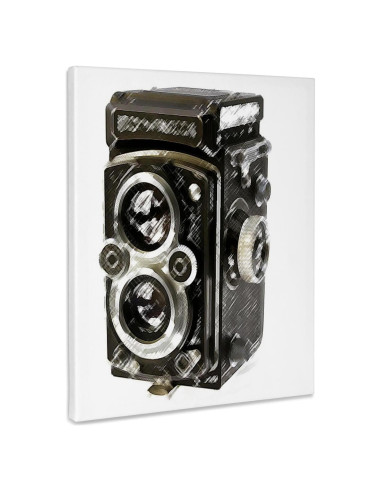 Envoltura de Lienzo 3dRose Cámara Vintage 50.8x40.6 cm
