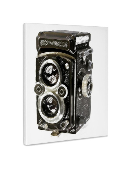 Envoltura de Lienzo 3dRose Cámara Vintage 50.8x40.6 cm