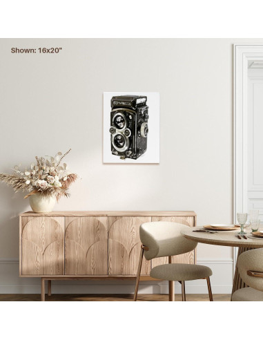 Envoltura de Lienzo 3dRose Cámara Vintage 50.8x40.6 cm