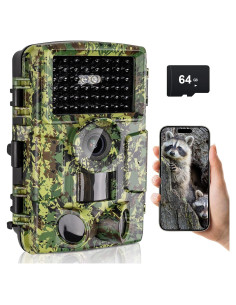 Cámara de Caza ReeMoo 4K 60MP WiFi IP66 Visión Nocturna
