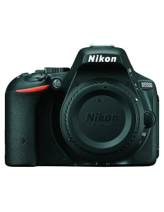 Cuerpo de cámara DSLR Nikon D5500 24.2MP Wi-Fi Negro Renovado