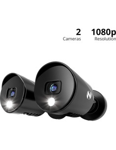 Cámaras de Seguridad Night Owl 1080p HD con Cable - Paquete de 2 2