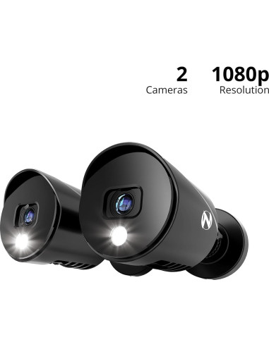 Cámaras de Seguridad Night Owl 1080p HD con Cable - Paquete de 2