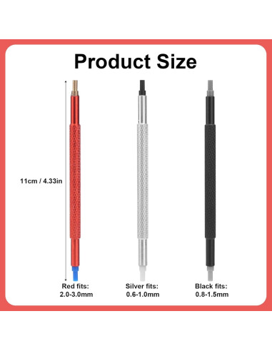 Juego de 3 herramientas para manecillas de reloj BOXOB