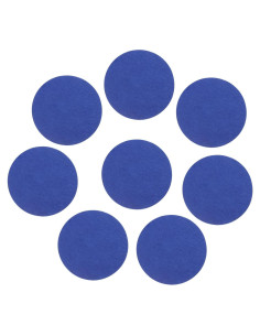 Hojas de Fieltro Antideslizantes 20.3 cm Azul uxcell - 8 Pcs
