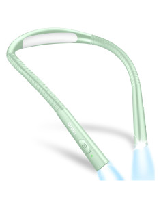 Luz de Cuello Recargable Gritin - 4 Colores, 5 Brillos, 80h