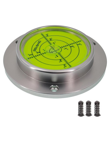 Nivel de Burbuja Horizontal The Yan He 90mm Aluminio