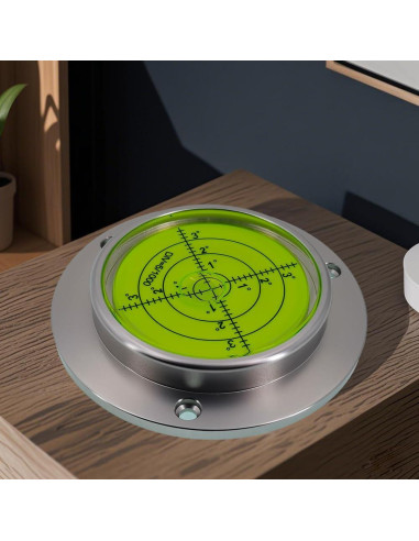 Nivel de Burbuja Horizontal The Yan He 90mm Aluminio