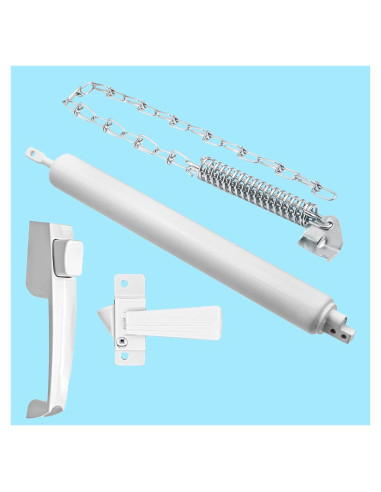 Cierre de Puerta Neumático ConsitDone para Puertas de Pantalla y Tormenta - Blanco