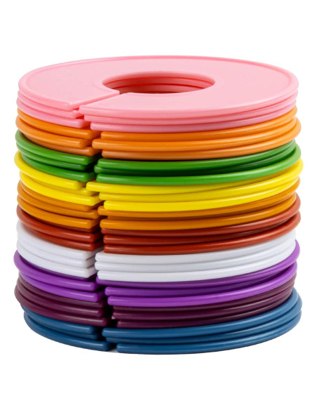 Divisores de Closet Sukh 30PCS Multicolor para Ropa