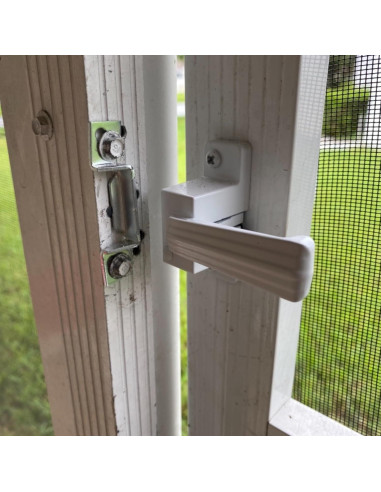 Cierre de Puerta Neumático ConsitDone para Puertas de Pantalla y Tormenta - Blanco