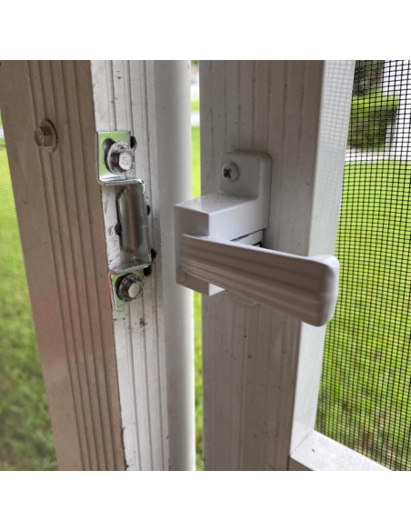 Cierre de Puerta Neumático ConsitDone para Puertas de Pantalla y Tormenta - Blanco