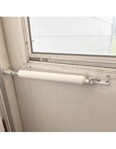 Cierre de Puerta Neumático ConsitDone para Puertas de Pantalla y Tormenta - Blanco