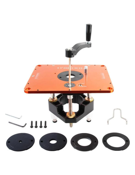 Elevador de Router O'SKOOL para Motores de 3.5" - Kit 5 Anillos Elevador de Router O'SKOOL para Motores de 3.5" - Kit 5 Anillos