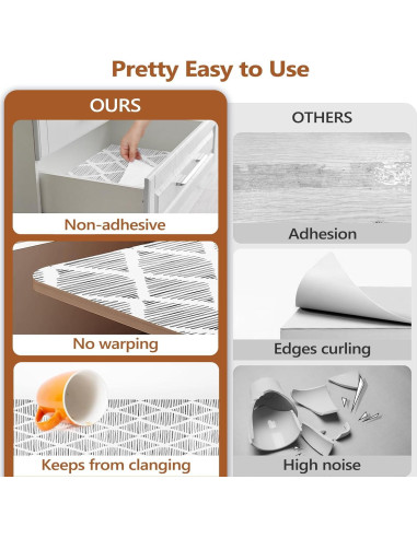 Forro de Cajón y Estante CLENAT Gris 0.93 m Antideslizante