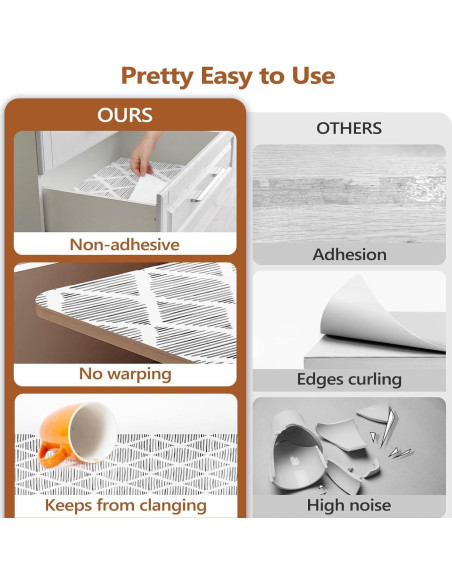 Forro de Cajón y Estante CLENAT Gris 0.93 m Antideslizante