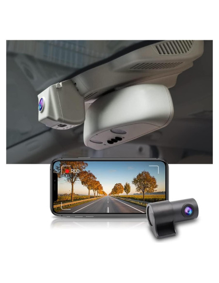 Cámara de Salpicadero Fitcamx 4K+1080P para Mercedes-Benz GLE/GLS 2016-2019