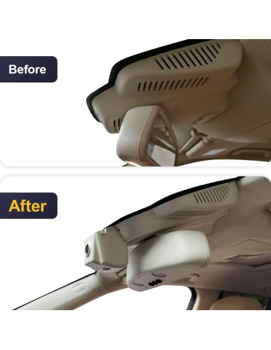 Cámara de Salpicadero Fitcamx 4K+1080P para Mercedes-Benz GLE/GLS 2016-2019