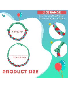 12 Collares Masticables Sensoriales Geiserailie 18 cm Colores Mezclados 2