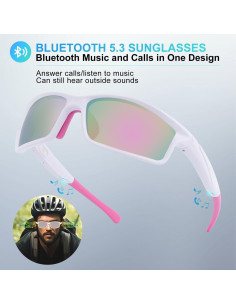 Gafas de sol deportivas SKYWAY con audio Bluetooth y UV 2