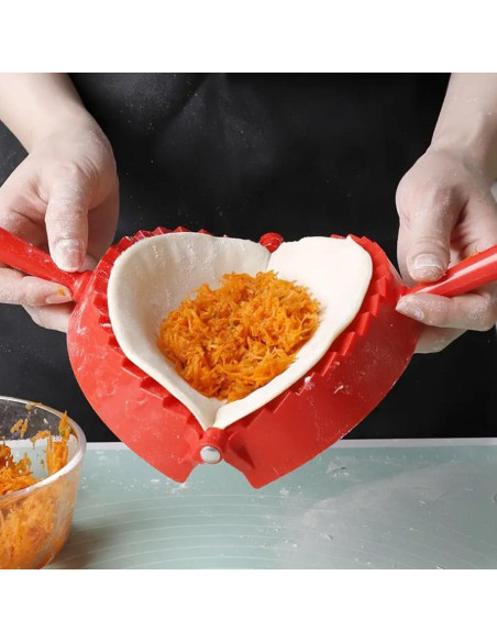 Prensa para Empanadas BIZYAC 15.24 cm - Molde 2 en 1