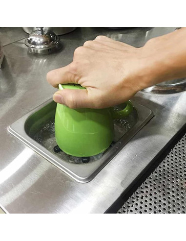 Lavador Automático de Vasos Mumusuki Acero Inoxidable 200x180mm