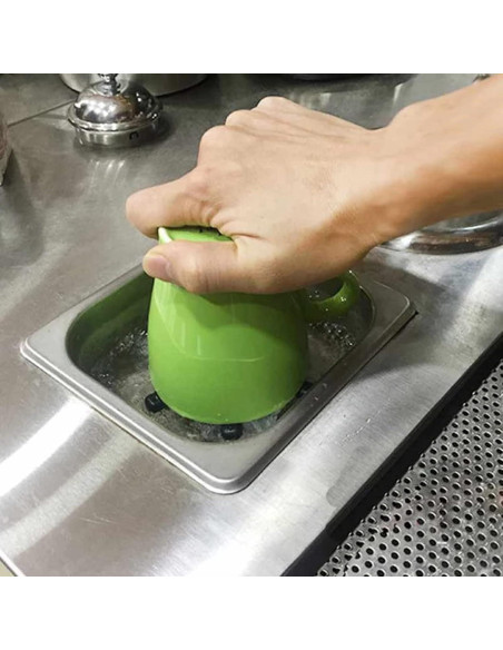 Lavador Automático de Vasos Mumusuki Acero Inoxidable 200x180mm