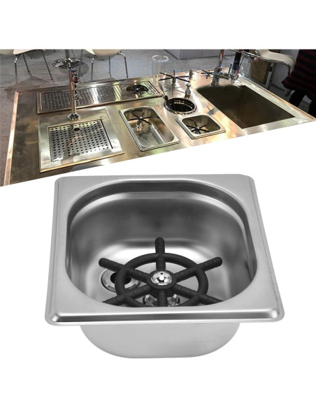 Lavador Automático de Vasos Mumusuki Acero Inoxidable 200x180mm