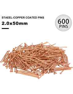 Clavos de Soldadura OIMERRY 600 Piezas 2mm para Reparación 2