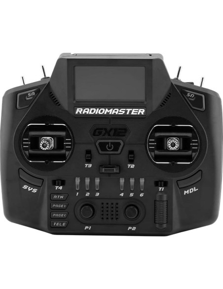 Controlador de Radio Radiomaster GX12 ELRS 2 Doble Banda 1000Hz