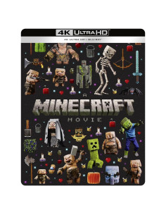 Steelbook Coleccionista Minecraft 4K Ultra HD Blu-ray 2025