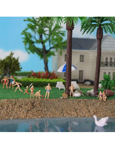 Figuras de Modelos de Trenes Evemodel P8718 40pcs Escala HO