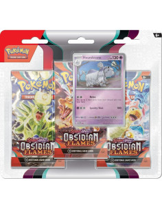 Pokémon TCG Escarlata y Púrpura Llamas de Obsidiana - 3 Sobres 2