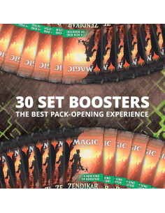 Caja de Paquetes Magic: The Gathering Zendikar Rising - 30 Paquetes + 1 Topper 2