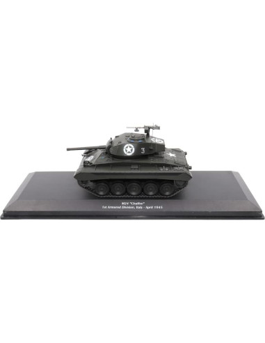 Modelo M24 Chaffee 1:43 Motor City Classics - Tanque WWII