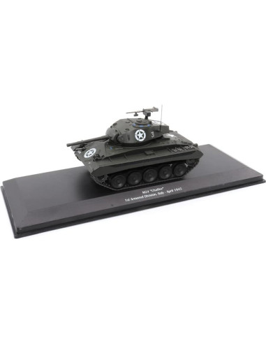 Modelo M24 Chaffee 1:43 Motor City Classics - Tanque WWII