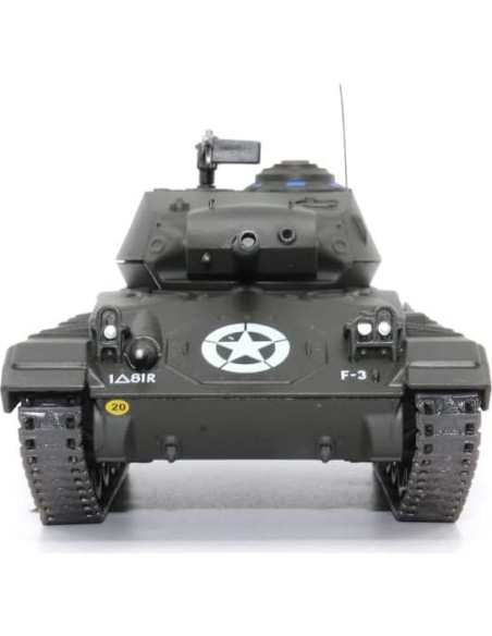 Modelo M24 Chaffee 1:43 Motor City Classics - Tanque WWII