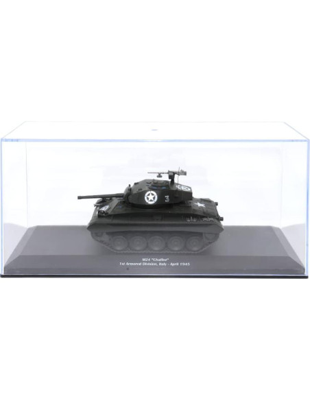 Modelo M24 Chaffee 1:43 Motor City Classics - Tanque WWII