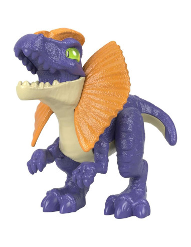 Figurita Dilophosaurus FP Imaginext Mundo Jurásico