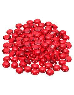 Perlas de Vidrio Rojo uxcell para Fuegos 500g Decoración