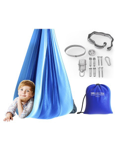 Hamaca Sensorial Skil-Care Azul 203x160 cm para Niños
