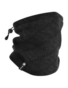 Calentador de Cuello Térmico Polar Negro para Esquí y Ciclismo