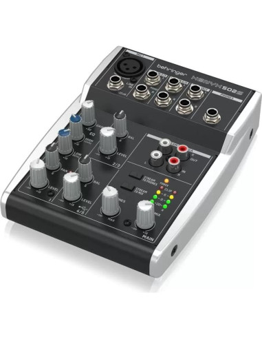 Mezclador Analógico Behringer XENYX 502S 5 Entradas USB