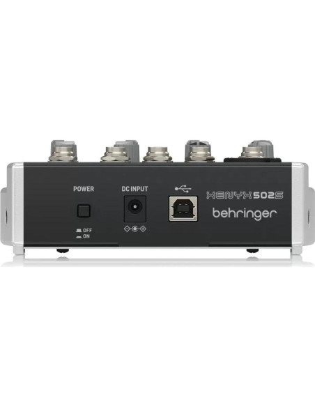 Mezclador Analógico Behringer XENYX 502S 5 Entradas USB