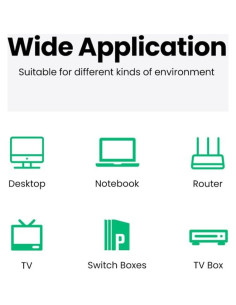 Cable Ethernet RJ45 Cat6 Chenyang 5.0M 1000Mbps Alta Flexibilidad 2